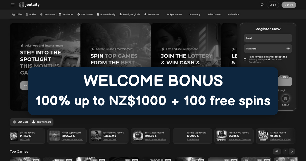 Jeetcity Casino welcome bonus